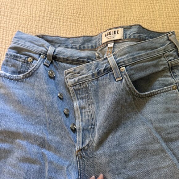 Agolde Criss Cross Upsized Jean - Picture 2 of 4